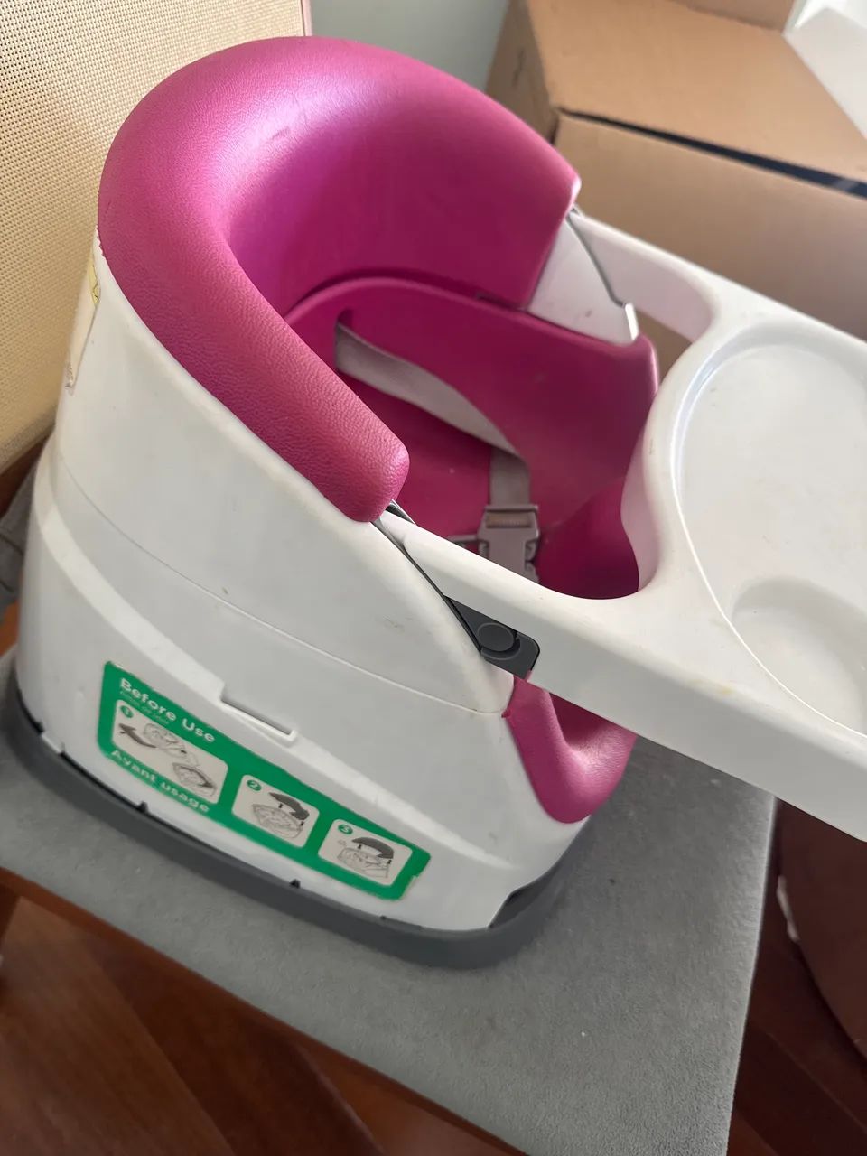 Vendo cadeirinha de alimentação infantil - Foto 2