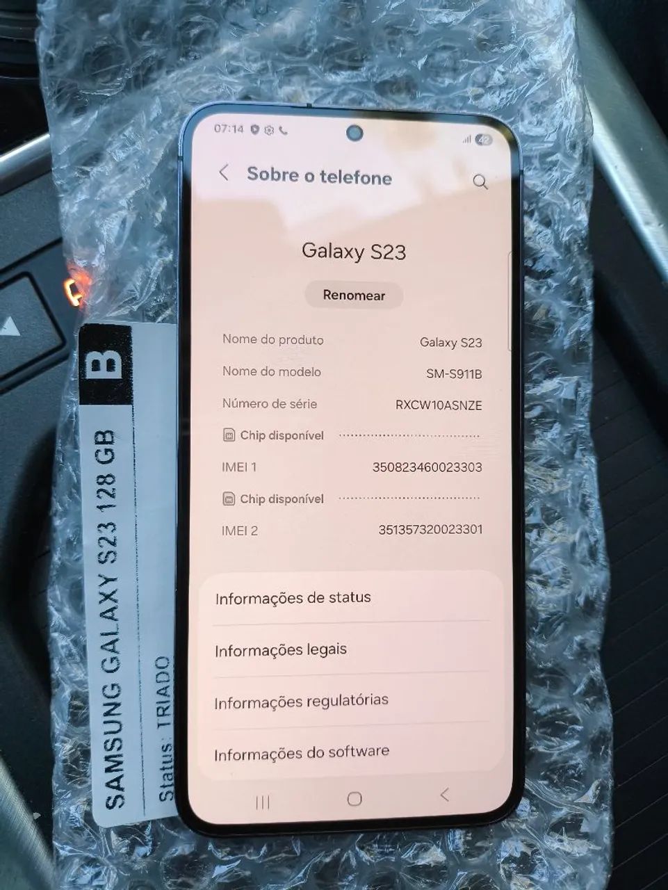 Samsung s23 5g 128gb 8 ram perfeito  - Foto 5