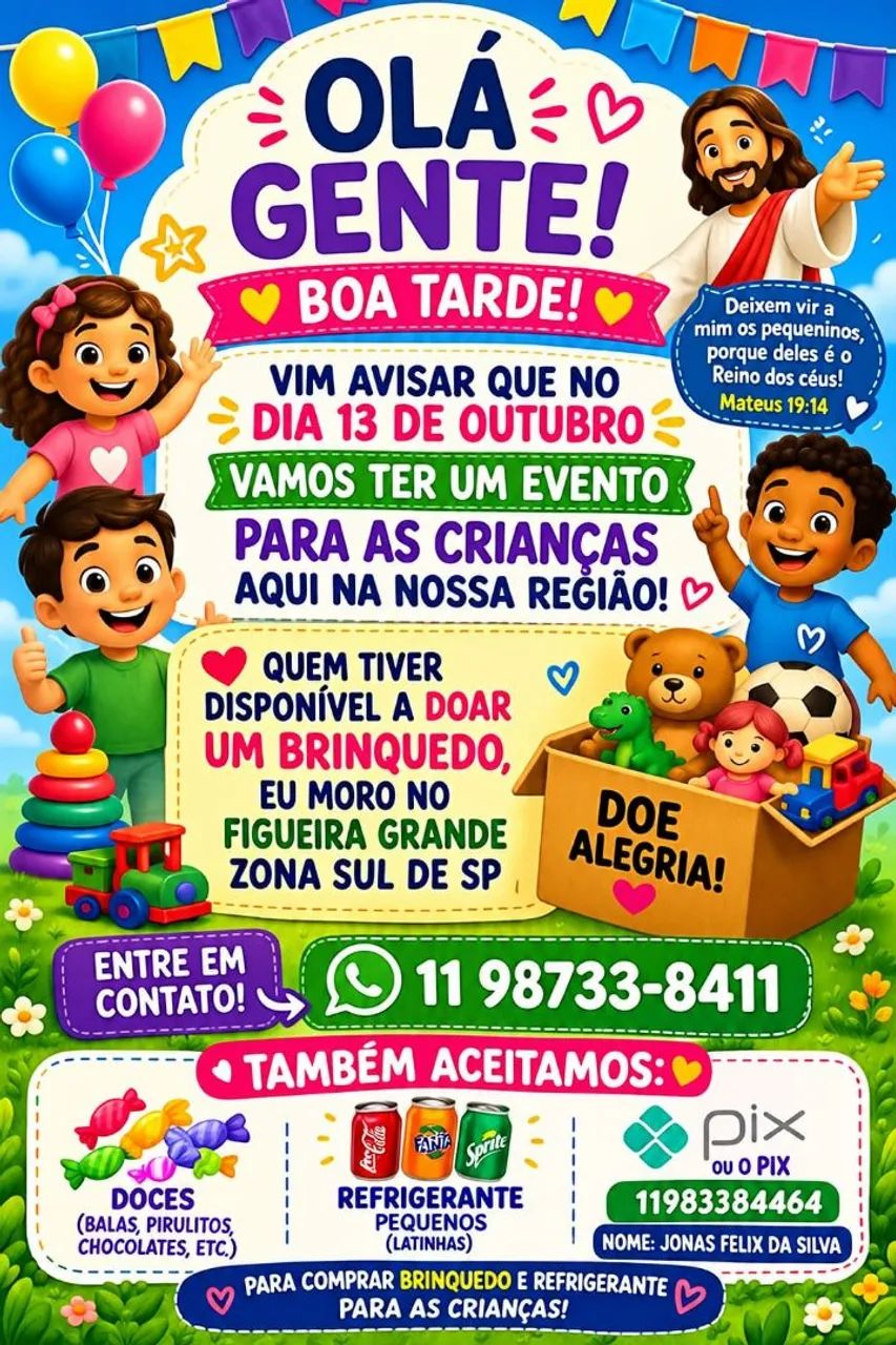Dia das crianças 