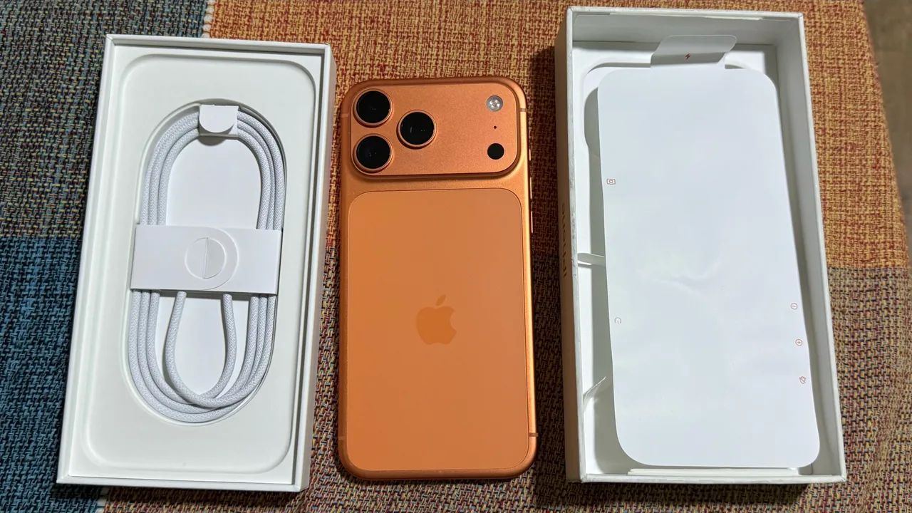 Iphone 17 Pro Max 256 Laranja  - Foto 4