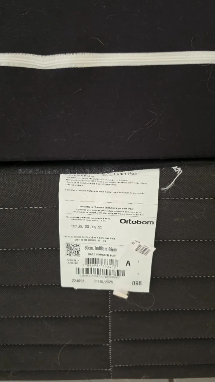 CAMA BOX E COLCHÃO SOLTEIRO | Venda unificada ou separada - Foto 2