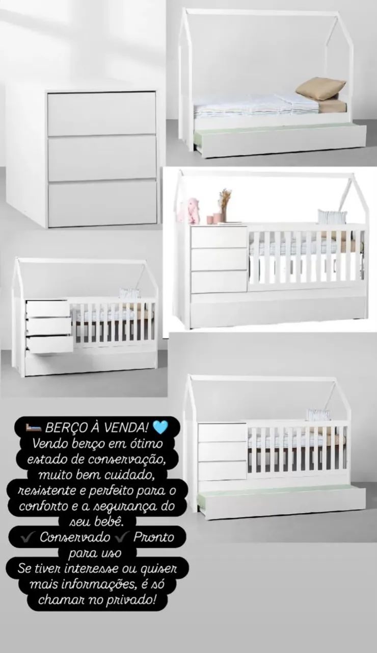 BERÇO EVOLUTIVO COMPLETO 