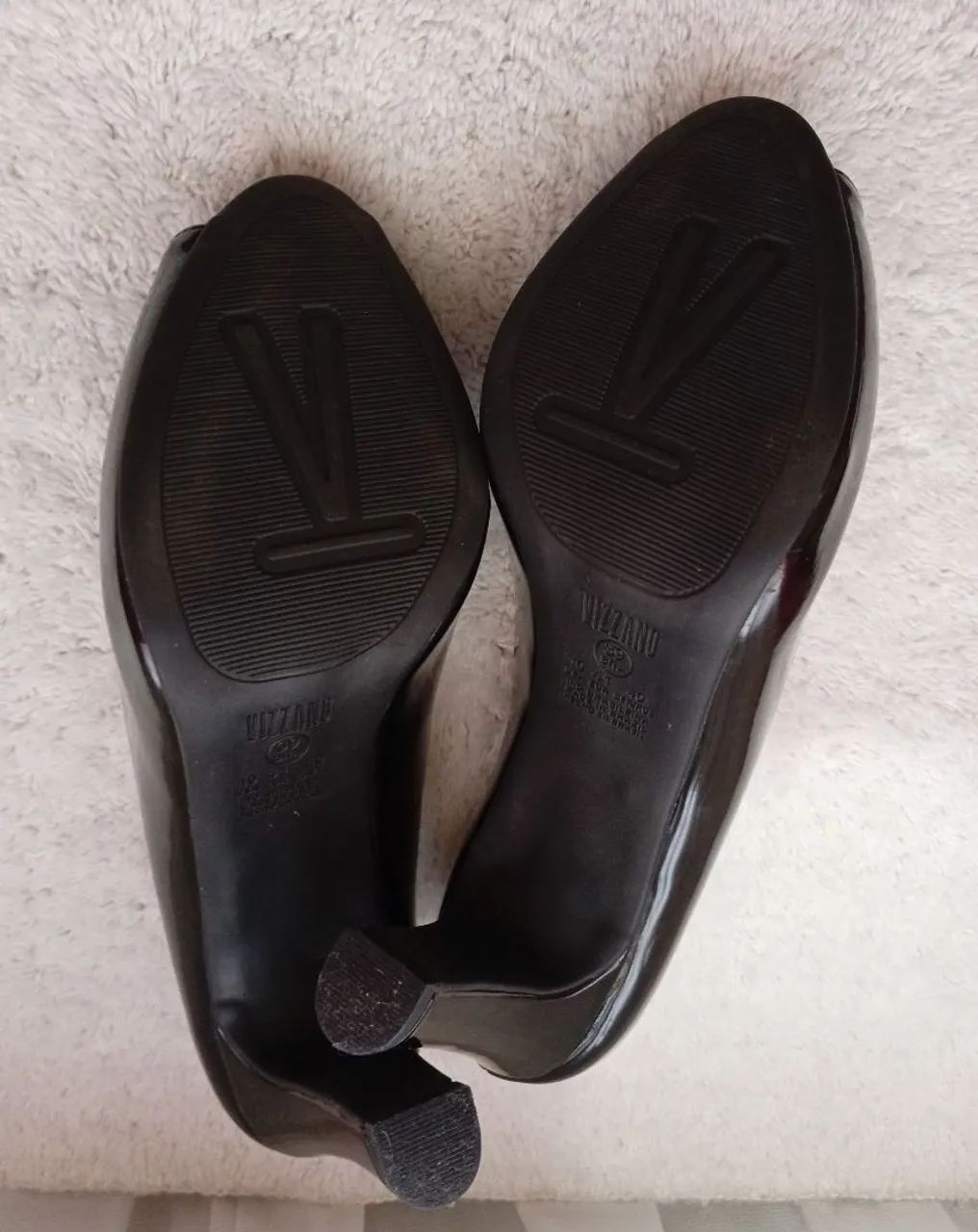 Sapato Peep-toe Vizzano 39  - Foto 4