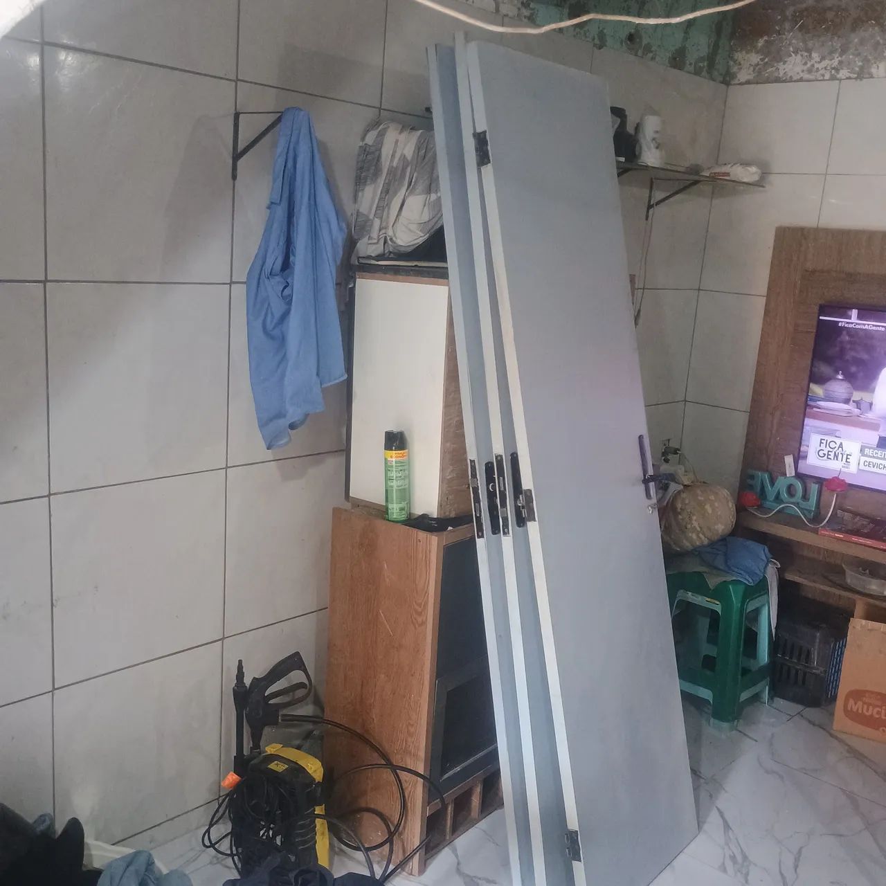 Porta 60cm x 1,07m usada mais bom estado - Foto 2