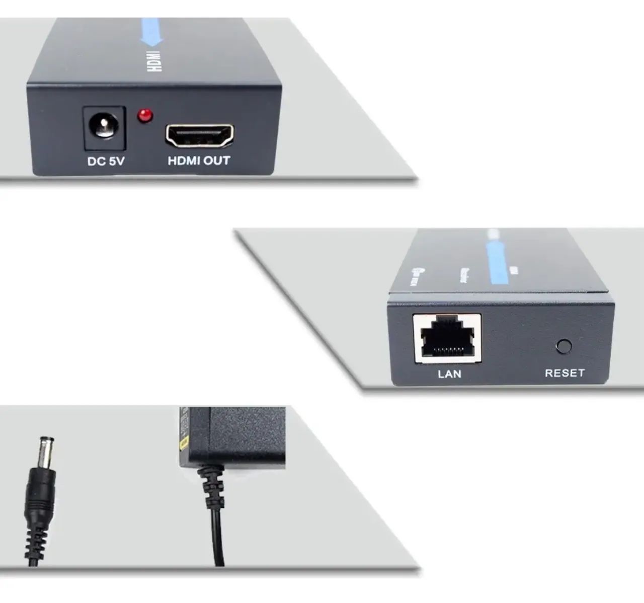 Extensor HDMI via cabo LAN - Foto 3