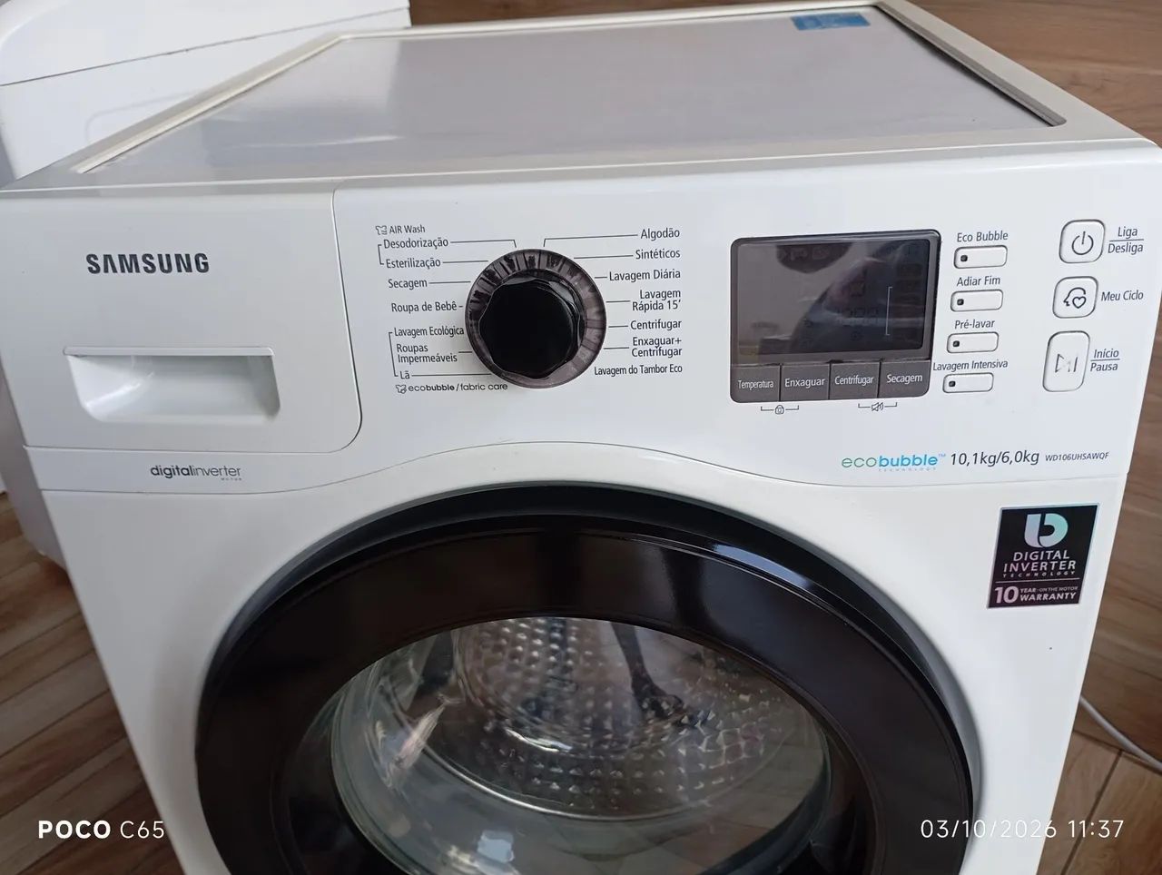 Máquina lava e seca Samsung 
