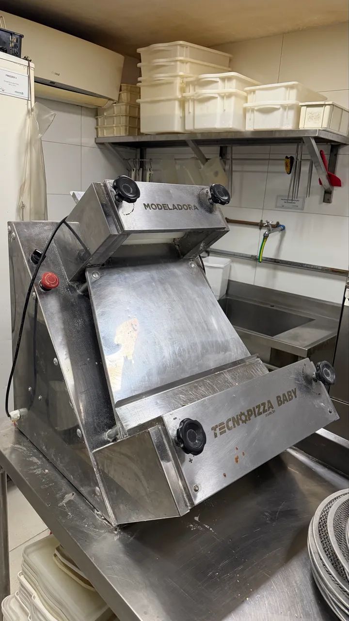 Modelador e Abridor de massas de pizza