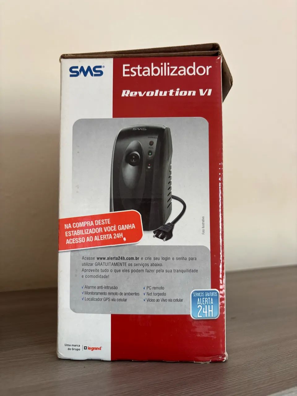 Estabilizador SMS perfeito 1000 VA 1000W - Foto 3
