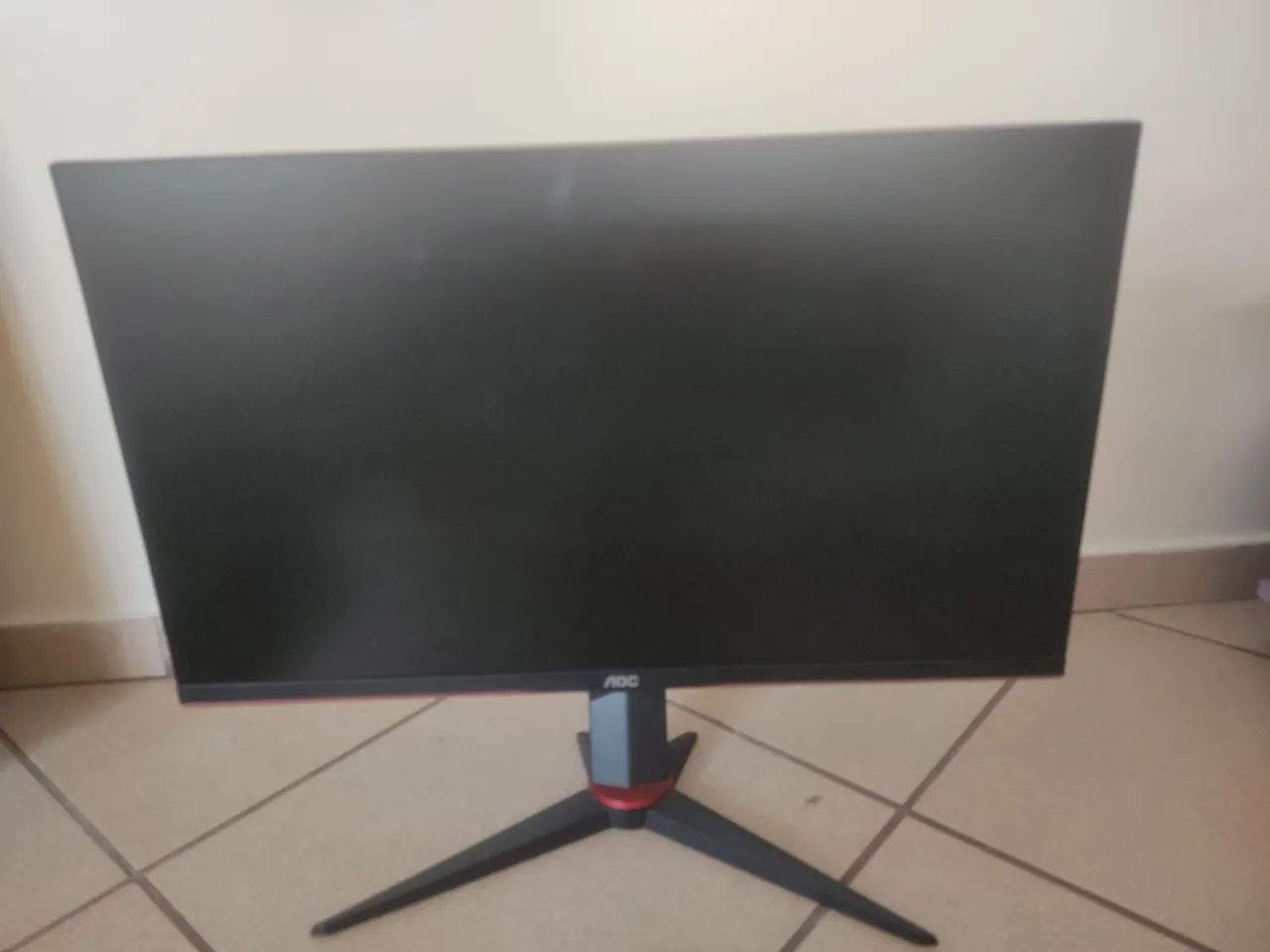 Monitor LCD AOC 27G2/BK para técnicos. Tela com defeito. - Foto 3