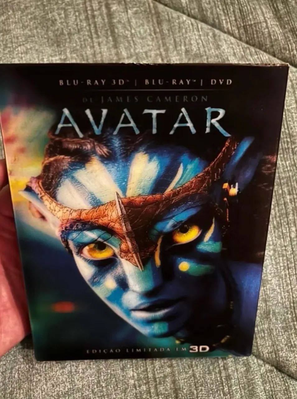 Blu-ray 3D/2D Avatar - Com Luva Lenticular