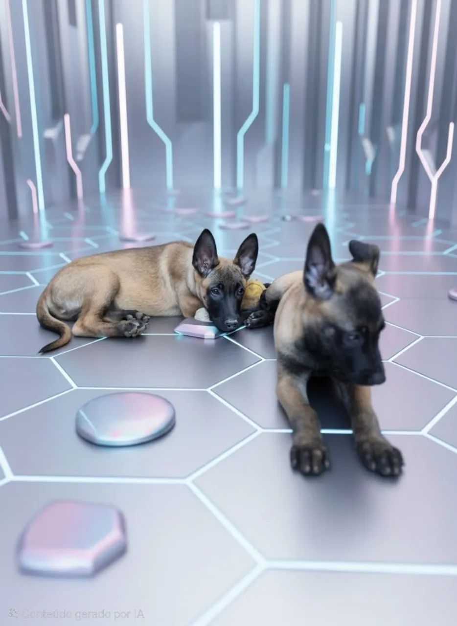 Vendo exemplar belga malinois macho 
