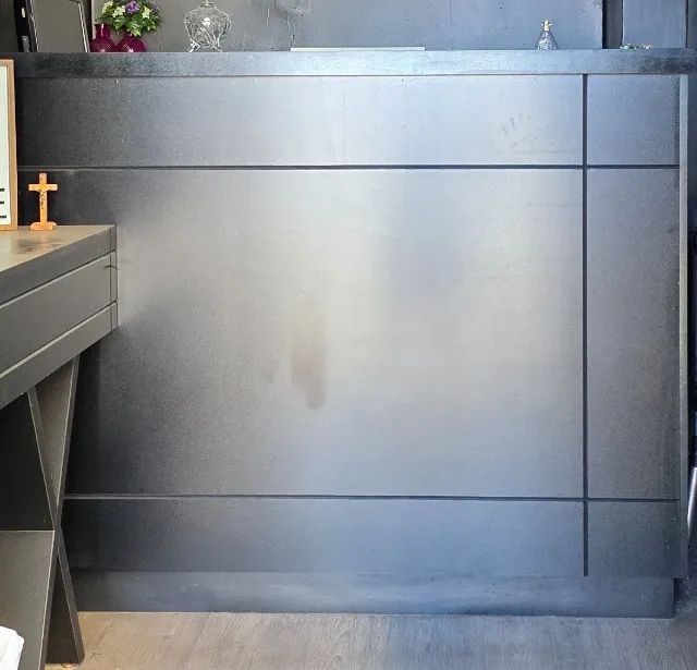 Balcão de caixa com porta basculante - Foto 4