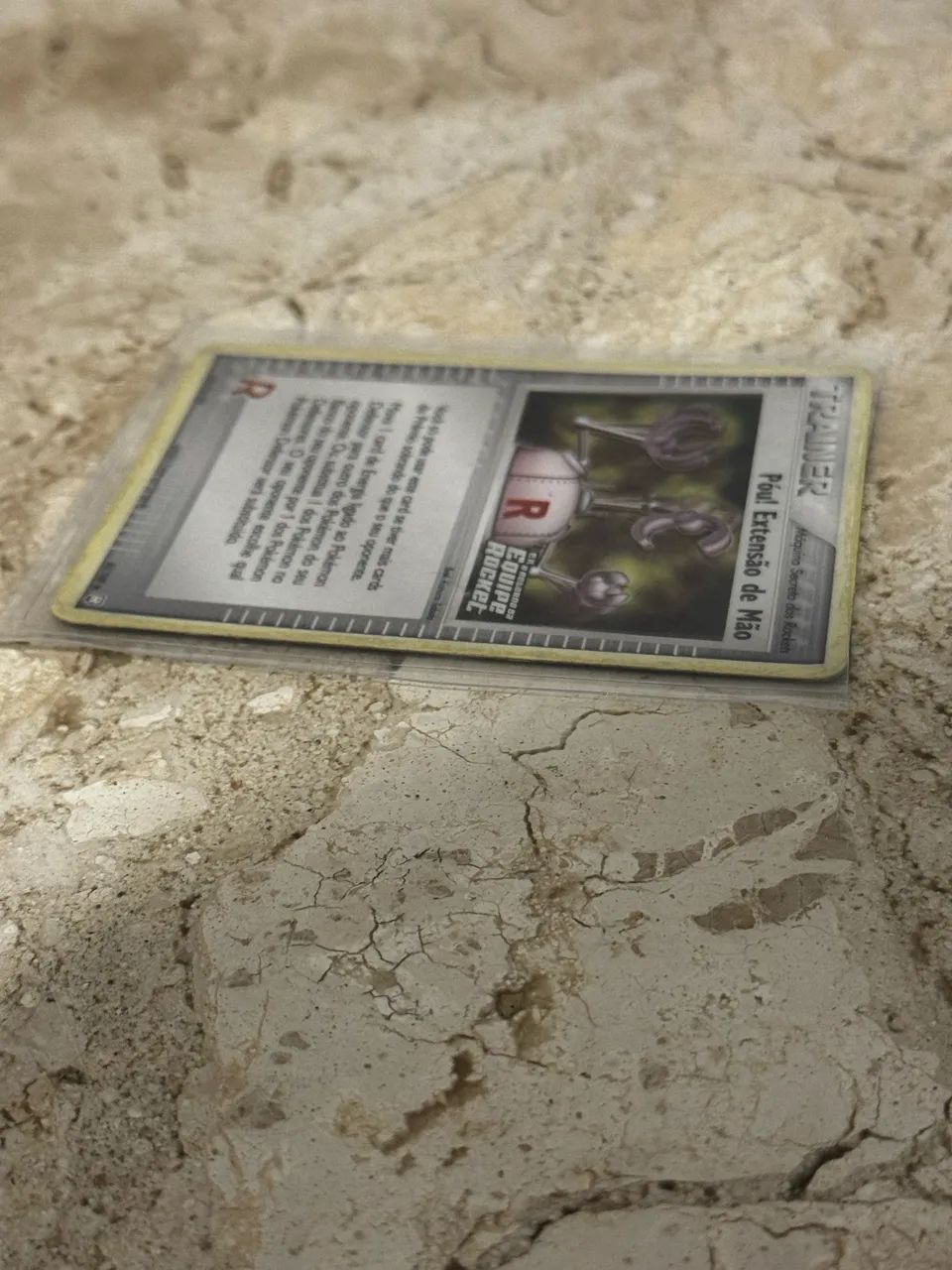 Carta Pokémon Póu! Extensão de Mão 85/109 Reverse Holo Team Rocket Returns - Foto 3