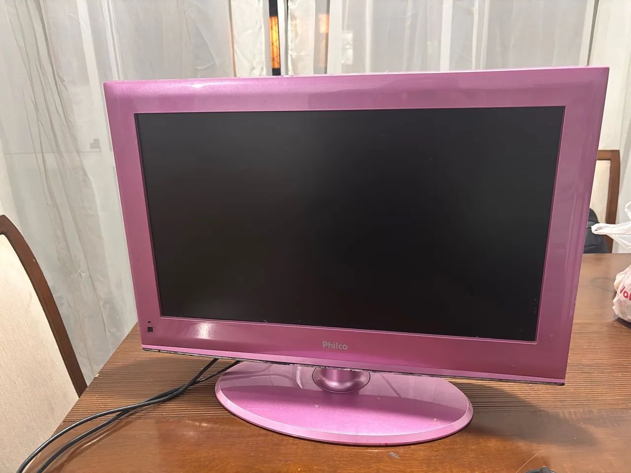 Televisão rosa Philco 24 polegadas  - Foto 2