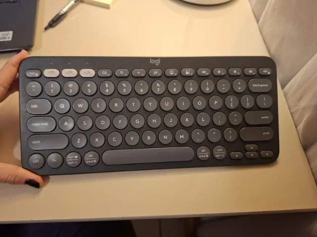 Tablet Samsung A8 64GB + Teclado Logitech R$ 799 - Foto 3