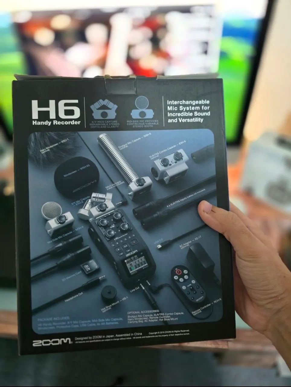 Microfone Zoom H6 gravador - Foto 4