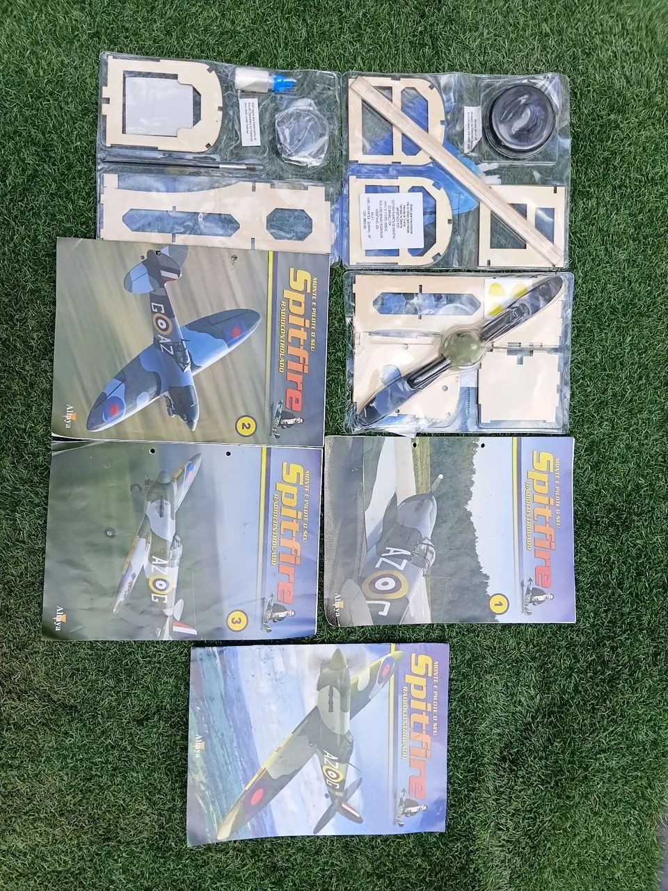 Fascículo 1,2 e 3 avião Spitfire  - Foto 4