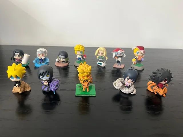 Kit 12 Mini Funko Pop Naruto Action Figure
