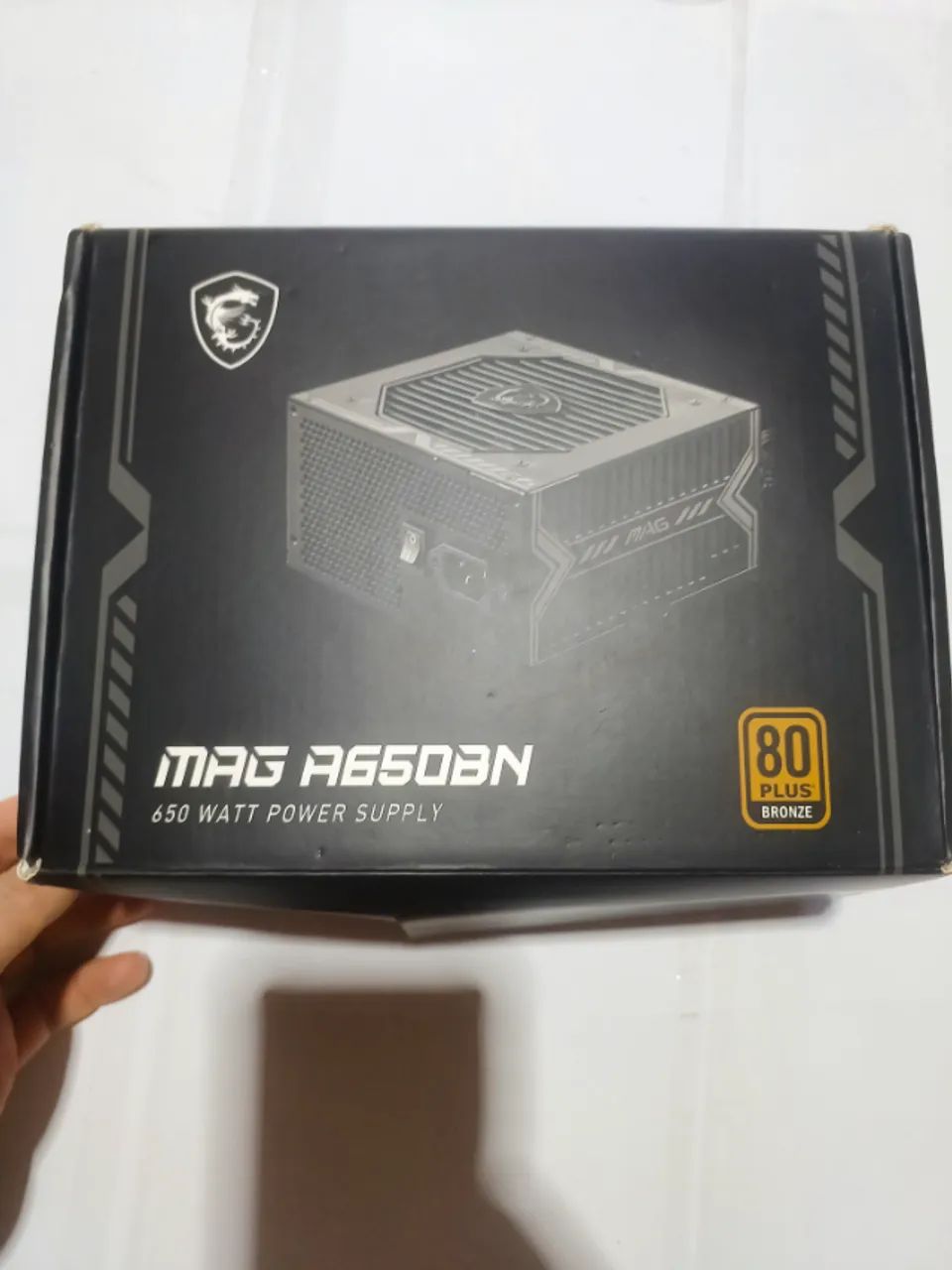 Fonte MSI MAG 650W A650BN - 80 Plus Bronze
