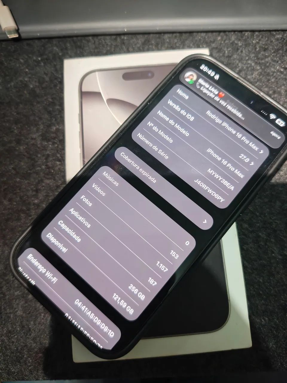 iPhone 16 Pro Max 256gb/90% bateria/Anatel - Foto 2