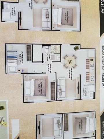 Apartamento residencial serena bairro urussanguinha - Foto 6