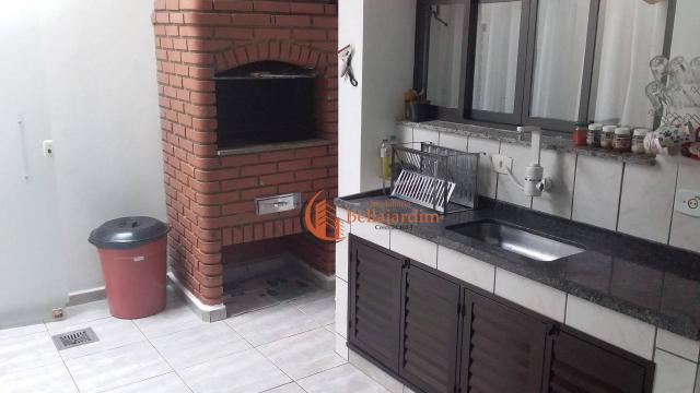 Sobrado com 3 dormitórios à venda, 166 m² por r$ 1.170.000,00 - jardim - santo andré/sp - Foto 4