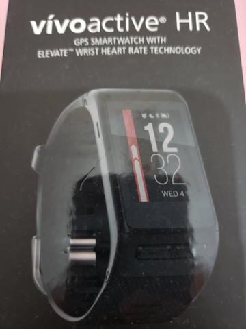 Relógio garmin vivo active hr