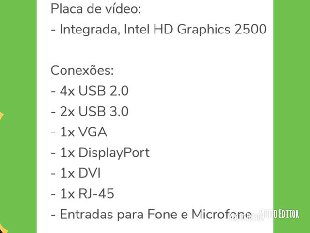 CPU conjunto i5+ monitor 20 polegadas - Foto 5