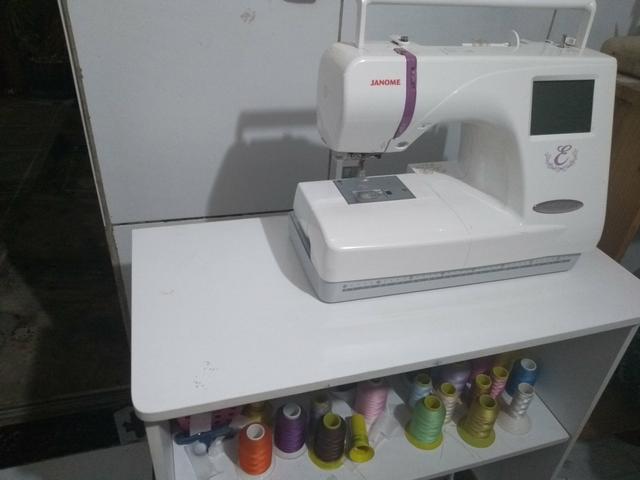 Máquina para bordar janome - Foto 2
