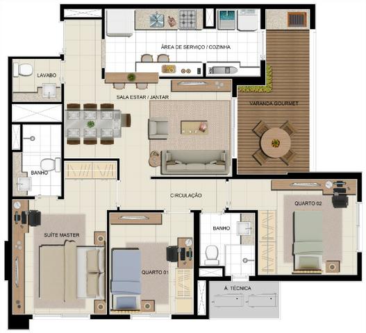 Everest Residencial - Praça 14 - Foto 12