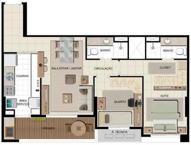 Everest Residencial - Praça 14 - Foto 11