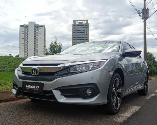 Honda Civic EXL 2018 garantia de fábrica até 2021