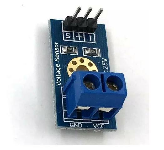 COD-AM114 Módulo Sensor De Tensão Dc 0 A 25v Arduino Automação Robotica - Foto 2