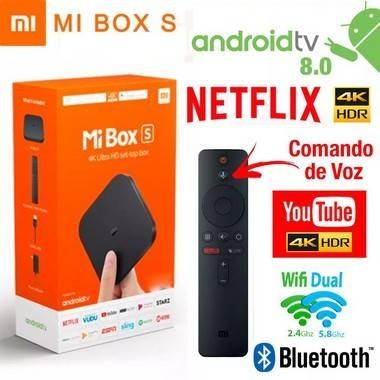 Vendo. TV Box Xiaomi Mi Box S 4k