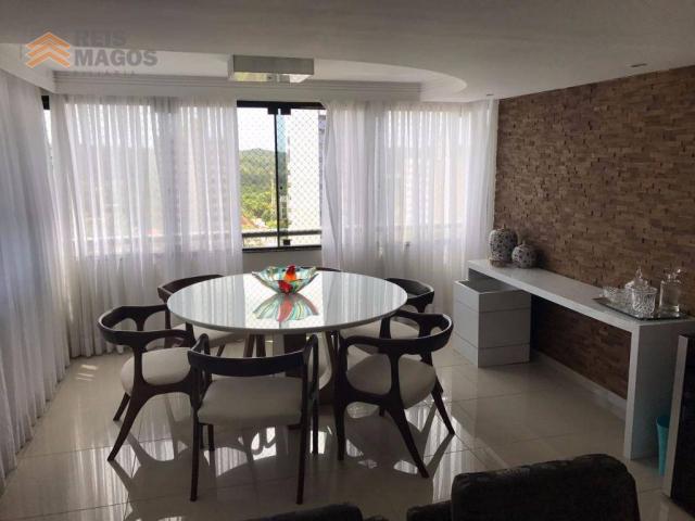 Apartamento com 3 dormitórios à venda, 235 m² por R$ 670.000 - Tirol - Natal/RN - Foto 13