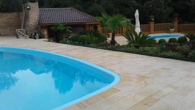 Piso piscina X Arenito X caxambu = Arenito Taquara Direto da Fábrica