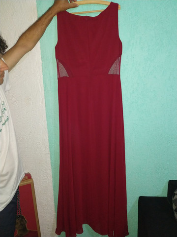 vestido marsala gg