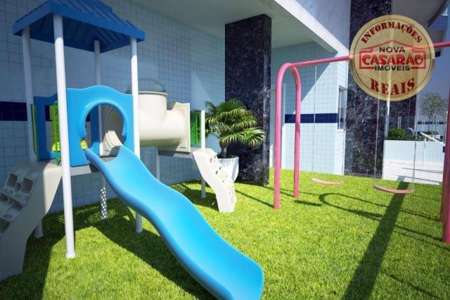 Apartamento com 2 dormitórios à venda, 71 m² por R$ 249.000 - Caiçara - Praia Grande/SP - Foto 14