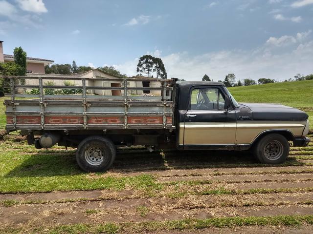 F-1000 carroceria diesel 1982 troco por Ford/f250 gasolina// sem mecânica// documentada - Foto 2