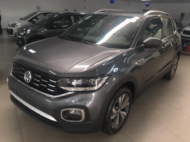 VW - T-Cross Highline 1.4 TSI 2019/20 cor Cinza R$120.990,00 - Foto 3