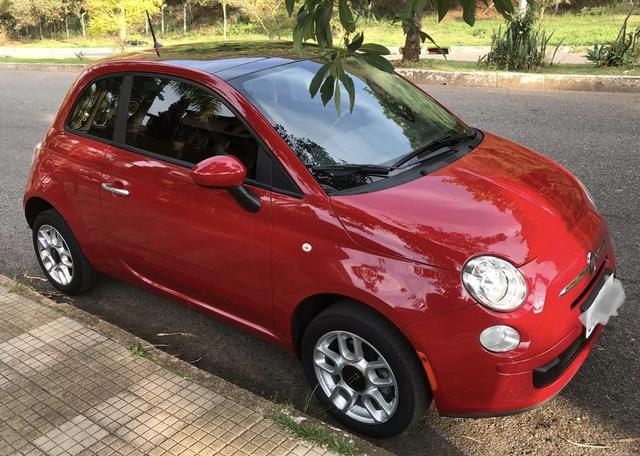 Lindo FIAT 500 Cult Flex Dualogic - IPVA 2020 pago!