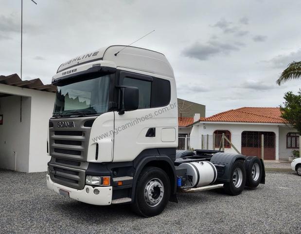 Scania R420 HighLine 2008 6x2 - Ar Condicionado - Foto 4
