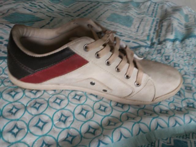 Tenis de couro de skate 41 42 - Foto 4