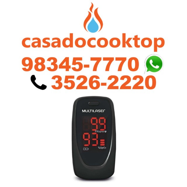 Oximetro De Pulso Multilaser Oxygen Check Preto inmetro
