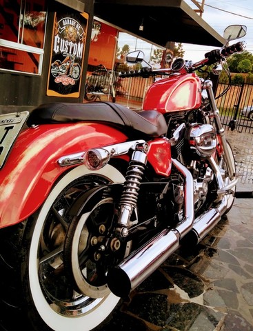1200 Custom Harley Davidson old school - Foto 6