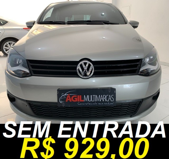 VOLKSWAGEN FOX 1.0 G2 ÚNICO DONO 2013 PRATA