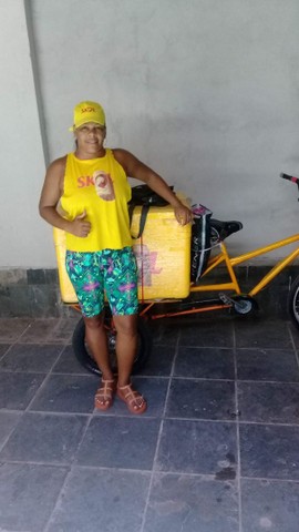 Bicicleta 3 rodas vendo por 800,00 reais  - Foto 3