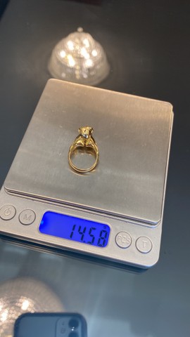 Anel em Ouro 18K 750 14,6 gramas - Foto 6