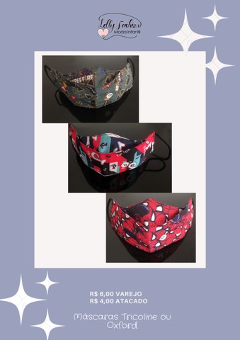 Máscaras Adulto e Infantil - Foto 5