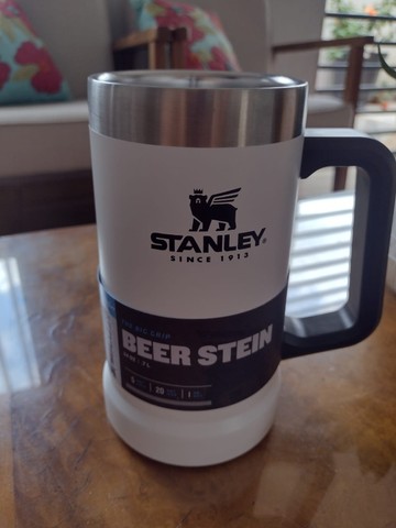  Caneca Branca Stanley Térmica Para Cerveja - Foto 5